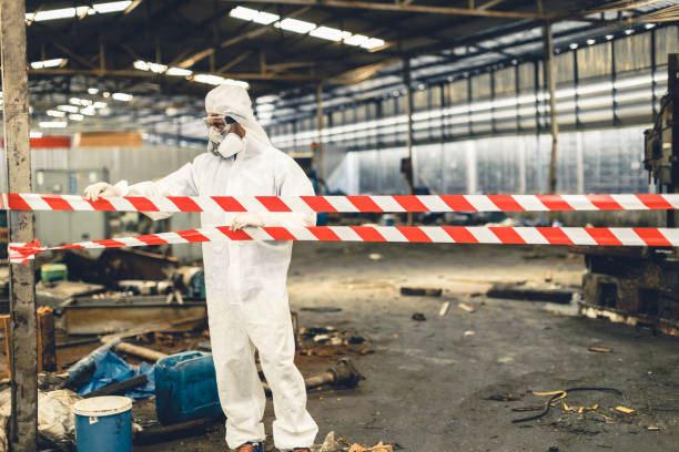 Professional Crime Scene Cleanup technician working in Sevierville, TN